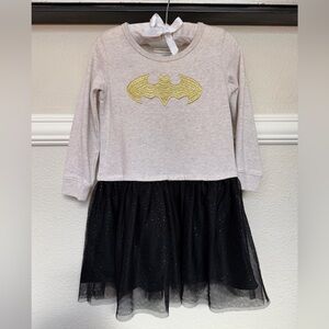 GAP Girls Batman Dress - Gold and Black - Baby GAP x Junkfood